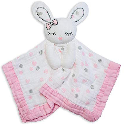 lulujo Baby L2-LJ904 Elephant Doudou Rose (Pink) pink
