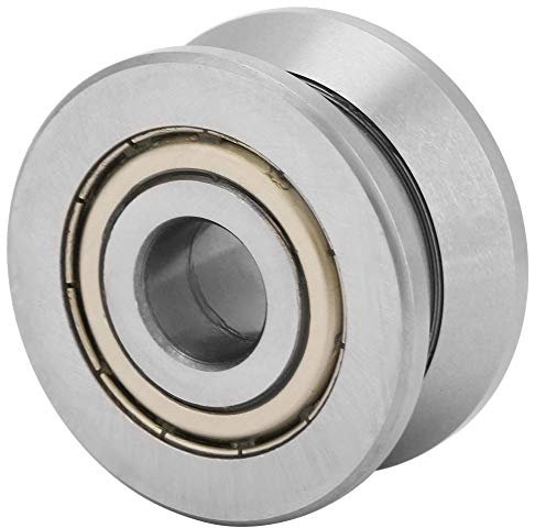 V Nut Kugellager Keenso 12 * 41 * 20mm Hohe Präzision Geräuscharm V Nut Rollenführung Abgedichtete Kugellager LV201ZZ