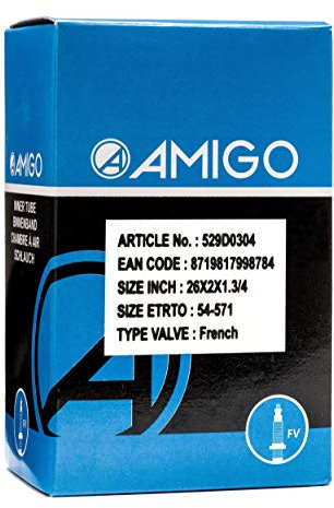 Amigo Fahrradschlauch - 26 Zoll 54-571 - Französisches ventil