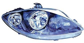 DM Autoteile 339123 Hauptscheinwerfer Scheinwerfer rechts H7/H1 mit Motor kompatibel für Seat Leon 05-09