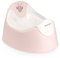 BABYLON Trio pot bebe toilette avec bol amovible, antidérapant petit pot toilette bébé, wc enfant, anatomique pot bebe, pot pour enfants, petit pot bébé rose