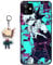 Staremeplz Compatible with iPhone 13 Case With Anime Figure Design [With Keychain], Soft Silicone TPU Cartoons Protective Phone Case for iPhone 13