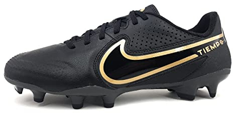 Nike Unisex Legend 9 Academy Fußballschuhe, Black/Black-Anthracite-Metalli, 39 EU