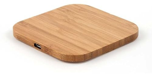 Chargeur sans Fil Effet Bois pour Samsung Galaxy Z Flip3 Smartphone Induction QI Bureau (Chene)