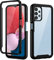 seacosmo Samsung A13 4G Hülle, 360 Grad Handyhülle Samsung A13 Stoßfest Schutzhülle Cover mit Integriertem Displayschutz für Samsung Galaxy A13 4G