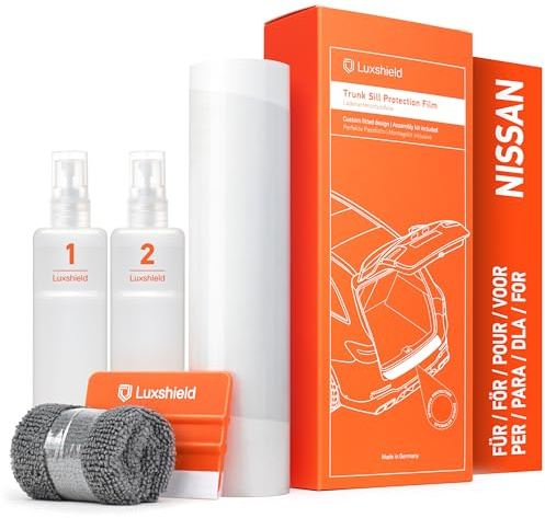 Luxshield Ladekantenschutz Folie für Nissan Juke 2 (II) I 2019-2026 - Stoßstangenschutz, Kratzschutz, Lackschutzfolie - Transparent