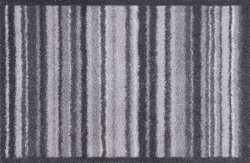 Turtle Mat, Small 40x60cm Slate Stripe Highly absorbent Indoor barrier mat with Multi-Grip backing