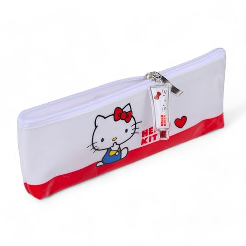 Mevsim Store Hello Kitty Zahnbürsten-Aufbewahrungsbeutel - Praktische und stylische Zahnbürstenhülle - 22x2x7 cm - Aufbewahrung, Waschbeutel, Reisetasche
