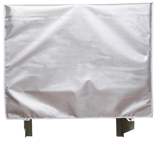 beaka Air Conditioner Cover, Outdoor Anti-Dust Waterproof Sun Protection Window Air Conditioner Protects Cover AC Cover Made of Oxford, Portable AC Cover for Outdoor Units (Size : 3P(98 * 40 * 75))