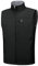 Little Donkey Andy Gilet softshell imperméable sans manches pour homme, coupe-vent, chaud, respirant, gilet polaire pour la course, la randonnée, le golf, Noir , L