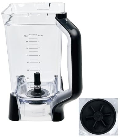 Piezas de licuadora para Ninja 72 onzas (9 tazas) XL Jarra BL610 BL710