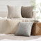 MIULEE 4er Set Kordsamt Kissenbezüge Kissenbezug Dekorative Kissenhülle Moderne Sofakissen Kissen Zierkissen Couchkissen für Sofa Dekokissen Wohnzimmer Schlafzimmer 40x40 cm Grau Braun Serie