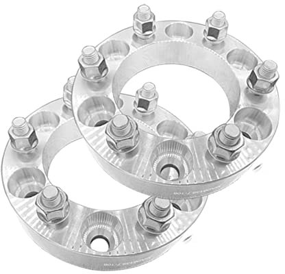 ZALTAS 2 Stücke Für Dodge Für Challenger Hub Aluminiumlegierung Auto Radnabe Adapter Spurverbreiterung 6x139,7 67,1 Spurverbreiterung(Größe:35mm)