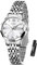 Taxau Damenarmbanduhren Edelstahlband - Damenuhr wasserdichte Damenuhren Elegant Leuchtend Leicht zu Lesen - Uhr Silber Damen
