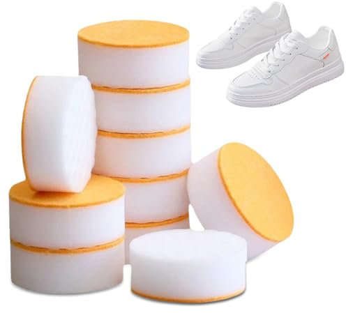 VOHESEA Schuhreiniger, 10 Stück Schmutzradierer Schwamm, Multifunktionaler Sneaker Cleaner, Geeignet für Sportschuhe, Tennisschuhe, Basketballschuhe