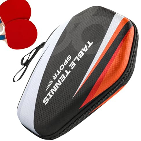 Senermter Fundas y Bolsas para Tenis de Mesa, Funda para Paleta de Ping Pong, Estuche Impermeable para paletas a Prueba de Polvo, Bolsa de Almacenamiento de Paleta organizadora de Ping Pong Segura