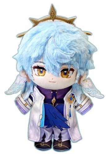 KUKUShining Honkai Star Rail Kuscheltier, 20cm Anime Ankleidepuppe Mit Kleidung Süßes Weiches Plüschtier Als Geschenk for Gamer Fans(Sunday)