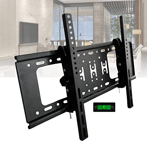 Adjustable Tilt TV Wall Mount Bracket for Most 17-72 Inch LED,LCD,OLED,Plasma Flat Screen,Curved TVs,Low Profile,Up To VESA 600x400 and 132 lbs