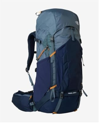 THE NORTH FACE Unisex Trail Lite 65L Rucksack, Granite Grey/Summit Nav