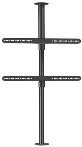 Adjustable Flip Down TV Mount 360° Swivel Bracket for 37 55 Inch Screens Ideal for Gazebo Outdoor & Indoor Use (83.5 108.5cm)