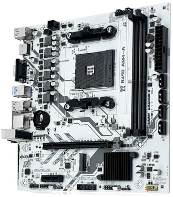 B450 Motherboard Prozessor DDR4 Speicher AM4 Mainboard M.2 NVME (unterstützt Ryzen 5500 5600 5600G CPU)