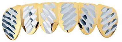 Grillz Gold One Size fits All - Diamond Cut IV - Bottom