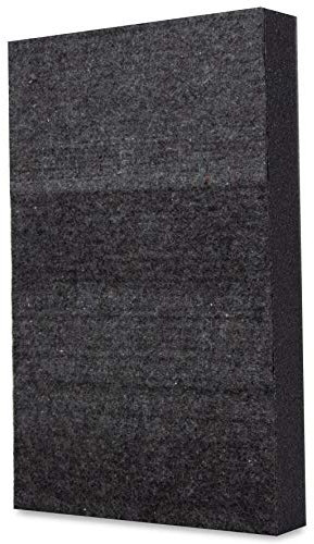 Keyhelm - Isopanel Pannello Fonoassorbente e Fonoisolante in Poliuretano 100% + Tessuto Isolante | Pannello per Correzione Acustica, 50x80x5cm, Densità 25 kg/m³ | Made in Italy