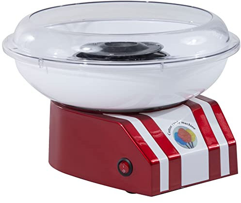 HOMCOM Professional Candy Floss Machine Electric Cotton Candy Maker Gadgetry 450W