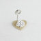 DLM26862 (Kit 12 Pezzi) Portafoto Memo Clip Cuore in Legno con Albero della Vita Bianco bomboniera