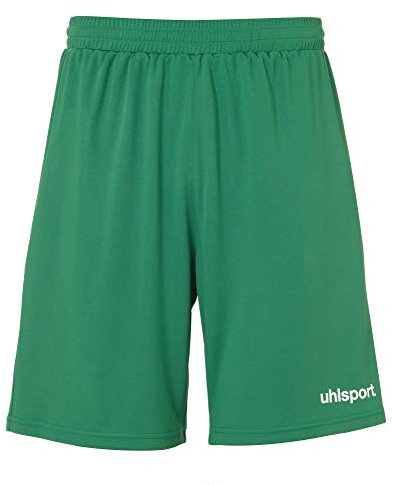 uhlsport Kinder Center Basic Shorts, grün/Weiß, 164