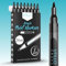 Black Paint Pen (8-Pack) Extra Fine Tip Made in Japan | Bold Color+100% Coverage | For Rock, Wood, Glass, Paper, Plastic, Metal, Canvas, etc. | 0.7mm Black Paint Markers | Acrylic Paint Pens
