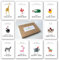 Meridian Design Geburtstagskarten Tiere, Happy Birthday Klappkarten im 10er Set mit Briefumschlag, Grusskarte zum Geburtstag, 10 Glückwunschkarten in Premium Qualität mit Tiermotiv, Geschenkkarten