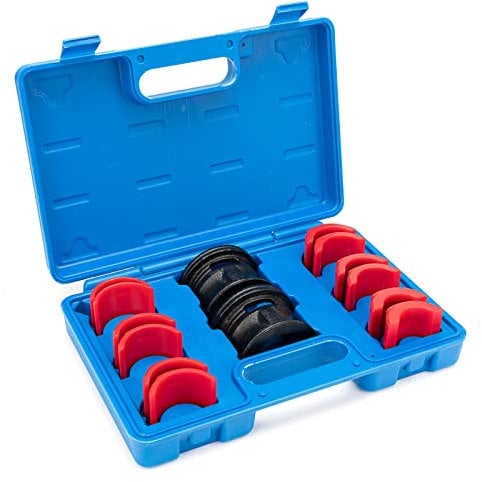 MiKaFex Universal Motorcycle Bike Fork Seal Driver Tool Kit 35mm 36mm 40mm 41mm 42mm 43mm 45mm 46mm 47mm 48mm 49mm 50mm