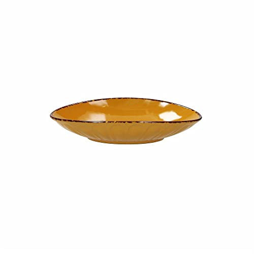 Tognana - Piatto Ovale Veggie Giallo 21,5X12 CM