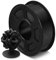 SUNLU ASA Filament 1.75mm, UV Regen Hitzebeständig und robust, ideal für den Druck von mechanischen Funktionsteilen im Freien, 0.9kg Spool, ASA Schwarz