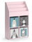 Vicco Kinderregal Luigi, Spielzeugregal für Faltboxen, Rosa, 72 x 114.2 cm mit 4 Faltboxen
