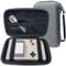 TRIPHKAR Funda Estuche Protectora para Game Boy Clasica, 3DS XL, 3DS LL Consola, Disco Duro de 3.5 Interno, Power Bank y Accesorios (Sólo Case)