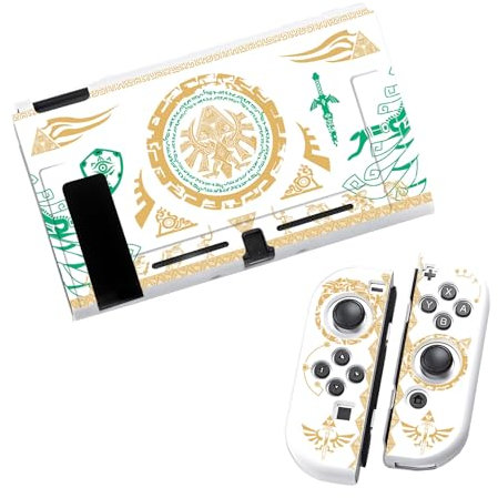 BAYINBROOK Coque de Protection pour Switch NS, Étui Switch NS Housse, Silice Durable Anti-Rayures Case Accessoires, Fabriqué en Matériau TPU, pour Switch NS Console et Contrôleur (A)