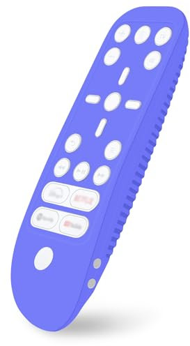 Geekria Coque de protection en silicone pour télécommande compatible avec Sony PlayStation 5, absorption des chocs lavable, coque de protection intégrale (bleu foncé)