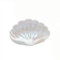 Boîte à savon créative en céramique en forme de coquillage de mer, porte-savon, égouttoir antidérapant, accessoires de salle de bain (blanc)