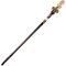 Generisch Cosplay Wand for Kids and Adults, Handcrafted Witch Wand with Amethyst Crystal, Perfect Magic Accessory for Decoration and Role-Playing Games, Ideal for Cosplay Enthusiasts