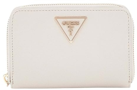 GUESS Laurel SLG Medium Zip Around Wallet Ivory