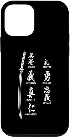 iPhone 12 mini Vintage Japanese Letter Samurai Katana Sword Warrior Case