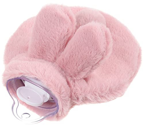 GOOHOCHY Adorable Warmwasserbeutel Multifunktionale Wärmflasche Für Winter Tragbare Heiße Wasserpouch Rundem Design Für Outdoor-aktivitäten Und Entspannende Wärmeversorgung