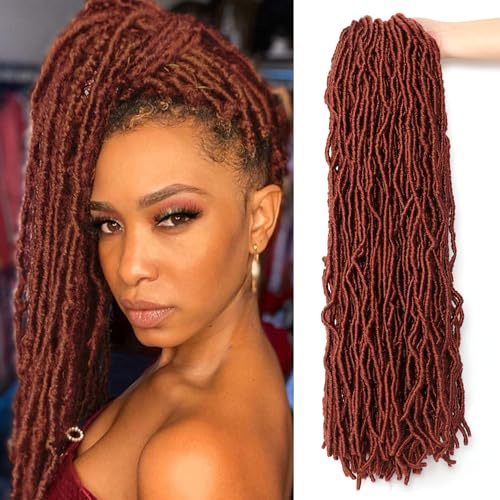 Lot de 8 paquets de fausses mèches au crochet pour tresses africaines (#350, 61 cm (7))