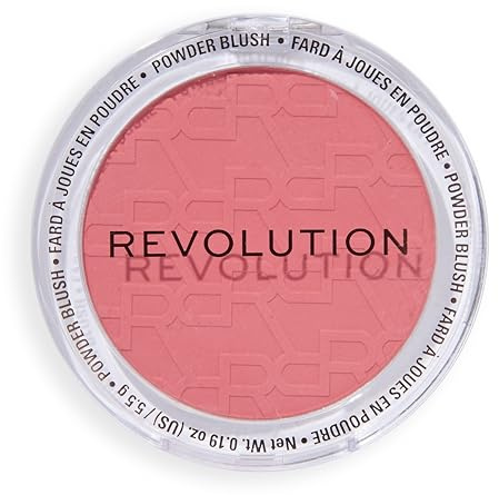 Revolution Blusher Reloaded, Ballerina | Talkfreies Puder-Rouge mit Mattem Finish, Reiche Pigmentierung & Aufbaubar, Vegan & Tierversuchsfrei