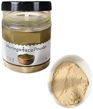 SM naturligt ansiktstvätt pulver – moringa massa pulver 80 g