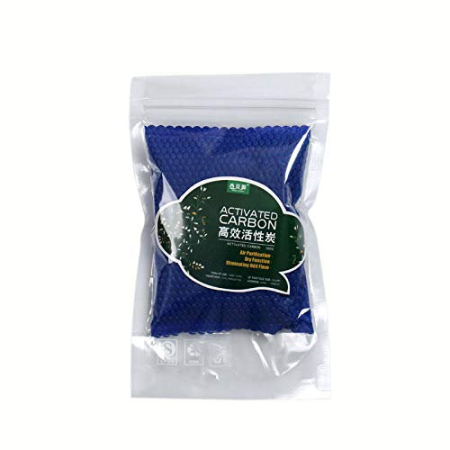 Air Purifying Bag Best Activated Charcoal Odour Absorber Natural Cupboard Freshener Dehumidifier for Home Kitchen Aquarium Fish Tanks Car and Refrigerator