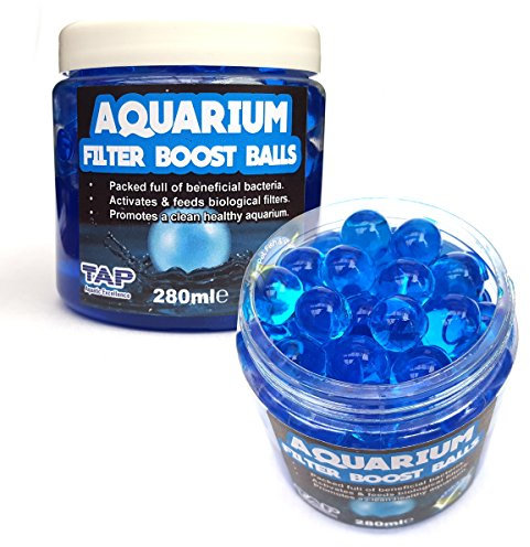 TAP Aquarium Filter Boost Balls Quick Start 280ml / 100 Balls (Pack of two (2))