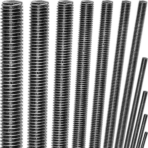 GEWINDESTANGEN M3 bis M24 Länge 1000mm/STAHL + EDELSTAHL >>> 1 Stück Größe M24 Material Edelstahl(V2A)